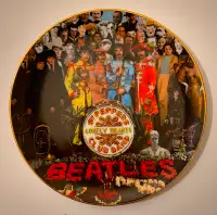 THE BEATLES – “SGT. PEPPER: 25TH ANNIVERSARY” – DELPHI PLATE