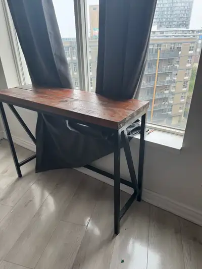 Industrial Console Table — $30, View more