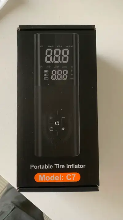 air compressor, tire inflator, air pump, brand new, View more