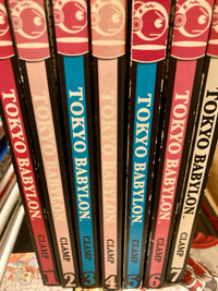 Tokyo Babylon Manga 1-7 Complete English By Clamp