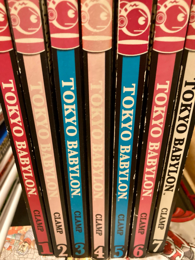 Tokyo Babylon Manga 1-7 Complete English By Clamp in Comics & Graphic Novels in Oakville / Halton Region