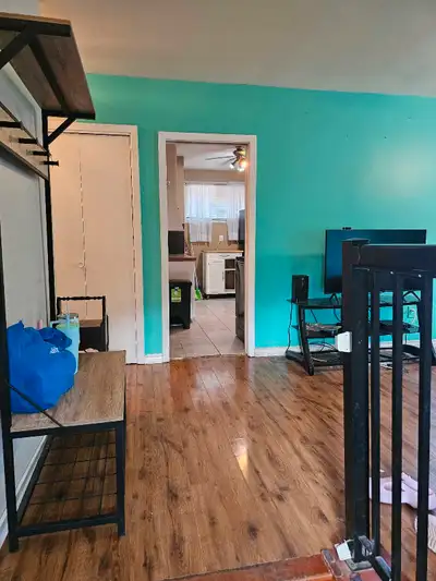 3 bedroom apt for rent main floor of a house