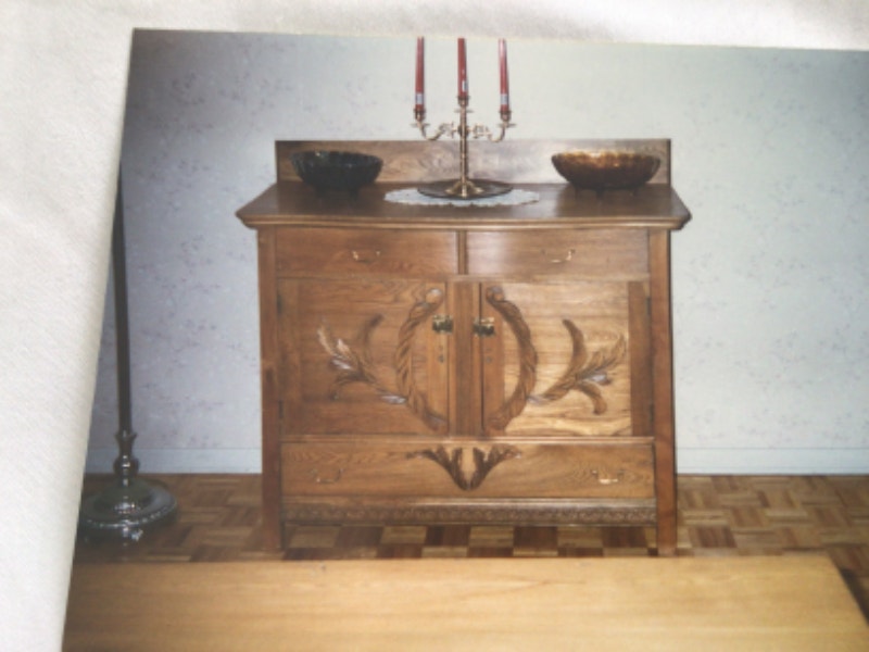 Antiquite a vendre meubles bureau en chêne Bureaux Ouest de l’Île