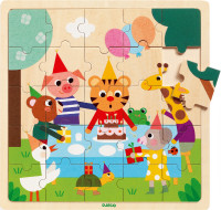 Puzzlo Happy 25pc Wooden Jigsaw Puzzle.