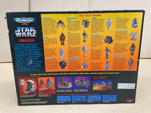 Star Wars Micro Machines Galoob Droids 16 Piece Collectors Set in Toys & Games in Regina - Image 2