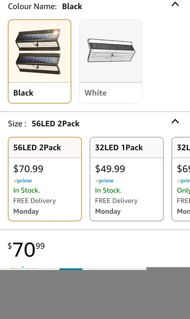 Brand new Solar Motion Sensore lights  2 pcs in Outdoor Lighting in City of Toronto - Image 6