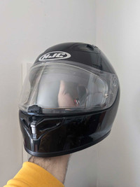 HJC  FG-17 Black Motorcyle Helmet (medium)