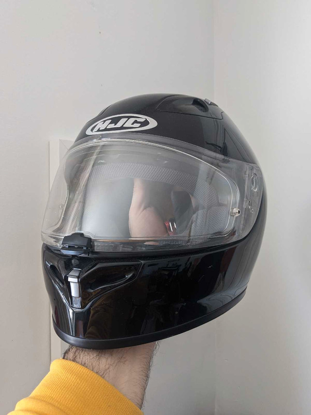 HJC  FG-17 Black Motorcyle Helmet (medium) in Motorcycle Parts & Accessories in City of Toronto