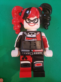 Lego The Batman Movie Harley Quinn clock