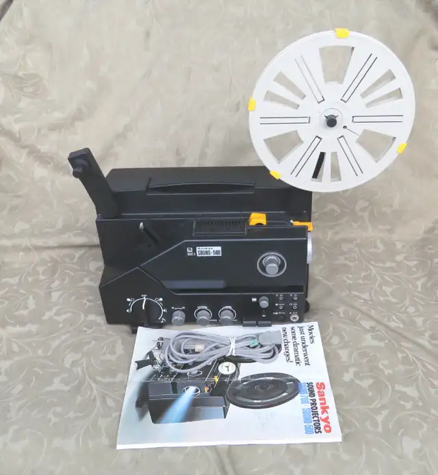 SANKYO SOUND-500 SUPER 8 MM MOVIE PROJECTOR NEW IN BOX in Cameras & Camcorders in City of Toronto - Image 4