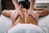 Relaxing male massage