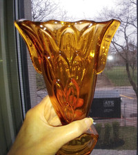 Art Deco vase en verre 