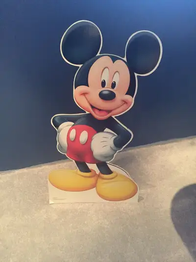 Mikey Mouse stand up cardboard cut out, View more