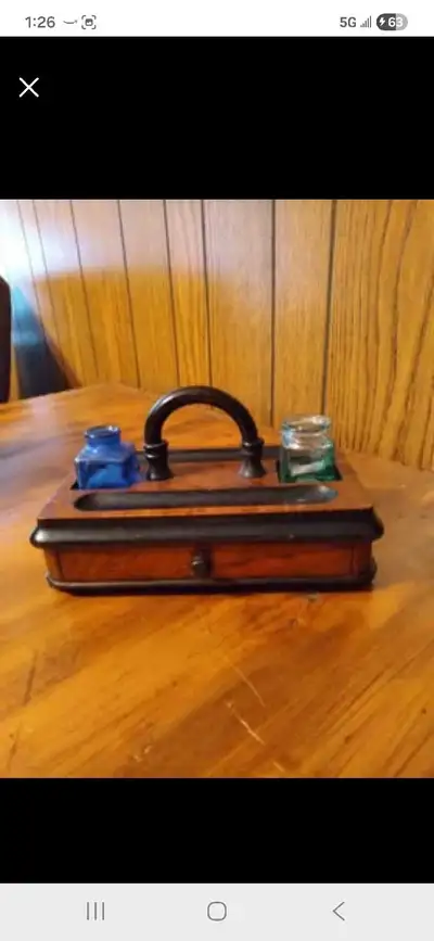 Antique Desk Caddy , View more