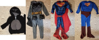 Halloween Costumes, Batman,  Superman and bat
