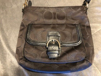 Coach Signature Cross Body Purse