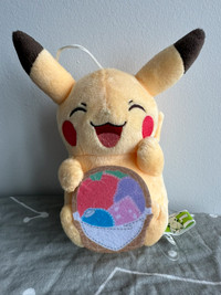 Pokémon Picnic Pikachu Plush Stuffed Animal - Rare  - Toreba 