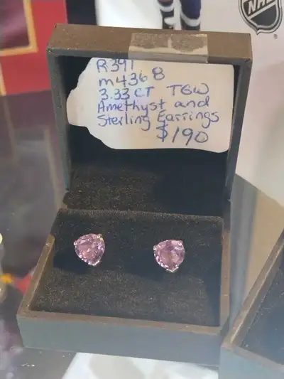 Amethyst Earrings, View more