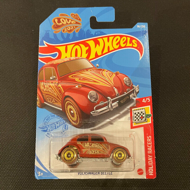 Hot Wheels VOLKSWAGEN BEETLE HOLIDAY RACERS LOVE 2021 NEW in Toys & Games in Markham / York Region