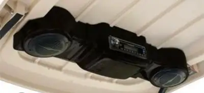 Golf Cart Overhead Stereo Console, View more