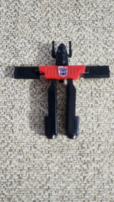 Delve into the world of Transformers with this vintage KO (Knock-Off) Transformer Decepticon Pen. A...