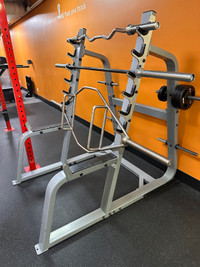 Precor Commercial Grade Olympic Bar Rack