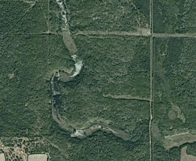 This forested quarter is on the edge of The Boreal Forest about an hour north of Edmonton, at the en...