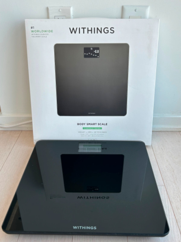 Withings Body - Digital Wi-Fi Smart Scale w/ Automatic App Sync in General Electronics in City of Toronto - Image 2