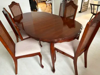 Dining Table set and china cabinet, View more