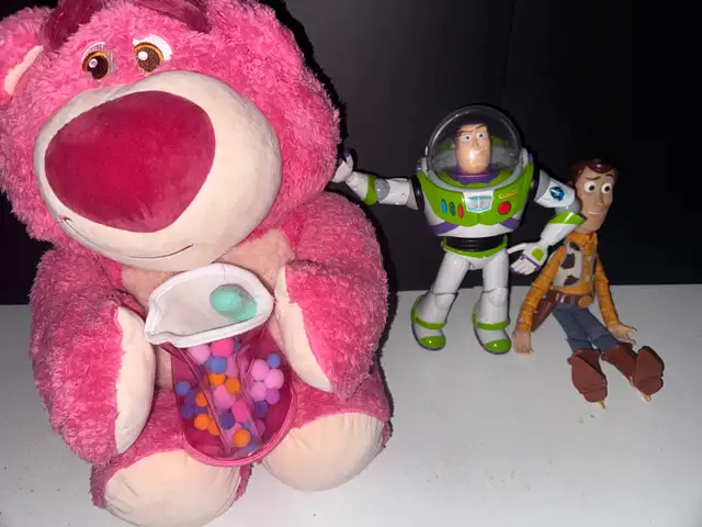 Disney Pixar TOY STORY talking Buzz Lightyear, Woody,62863269811970121