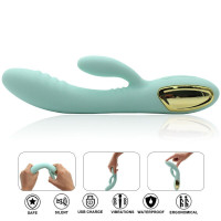 Handheld Waterproof Massager 10 Kinds of Silent Mode and USB Cha