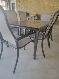PATIO SET tables and chairs