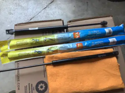 We got wrong ones. Gas Shocks for RV entrance & or storage doors . Sell the 3 as a package deal. New...