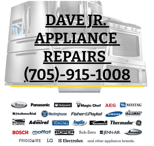 *** BARRIE APPLIANCE REPAIRS ***CALL US TODAY (705)-915-1008*** in Appliance Repair & Installation in Barrie