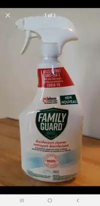 Family Guard cleaner 4 for $15