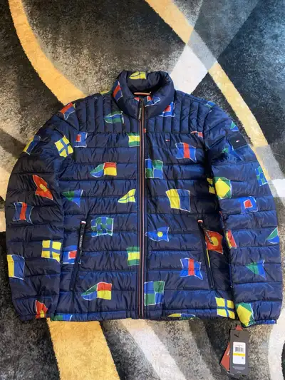Tommy Hilfiger Flags Puffer Jacket Brand New, View more