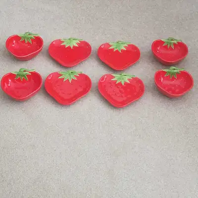 Strawberry Bowls and Plates, View more