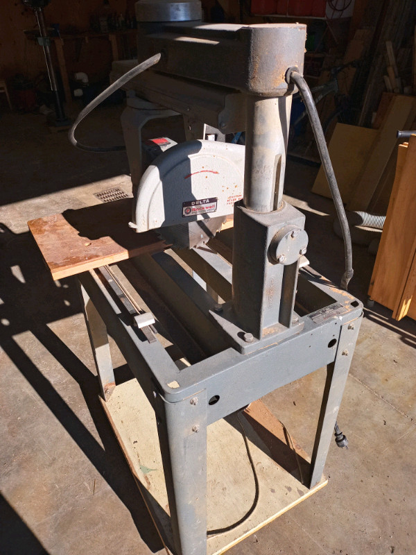 Radial arm saw, used for sale  