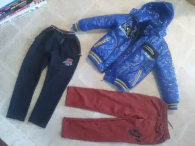 kids winter jackets, snow pants, hats -- size 10-12, View more