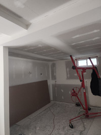 Drywall taping and boarding