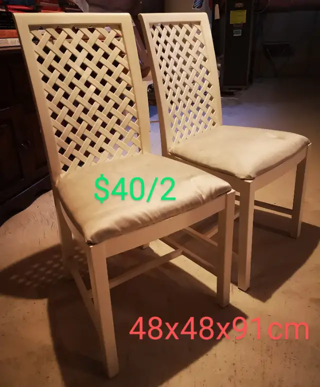 folding wooden chairs, wooden chairs, stool, in Chairs & Recliners in Markham / York Region - Image 7