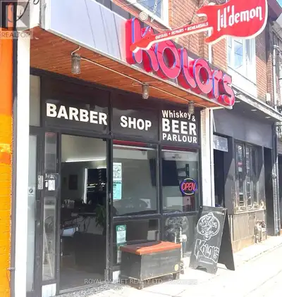 1612 Queen St West, Toronto 2000sft Exceptional retail opportunity on one of Toronto’s most dynamic...