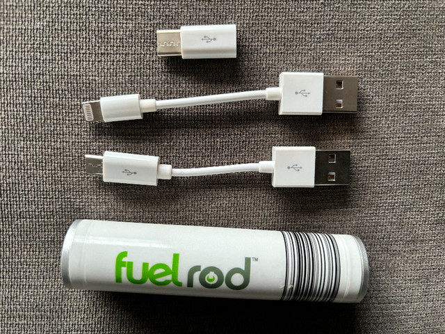 Like-New Fuel Rod Portable Device Charger in Cell Phone Accessories in Charlottetown