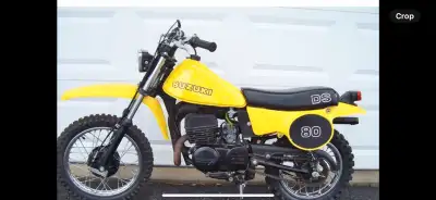 Looking for Suzuki ds models in yellow colour in 50 and 80cc as seen in picture include price and lo...