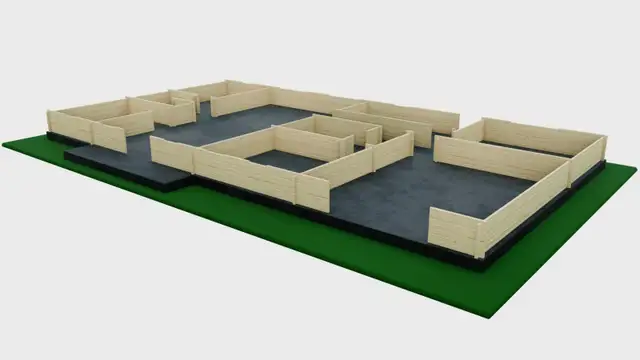 Log Home Kit – Winchester 4 Bed / 2 Bath – Free Shipping in Other in Edmundston - Image 9