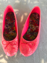 Sparkly girls shoes SZ 3