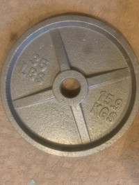 Workout plates and bars 