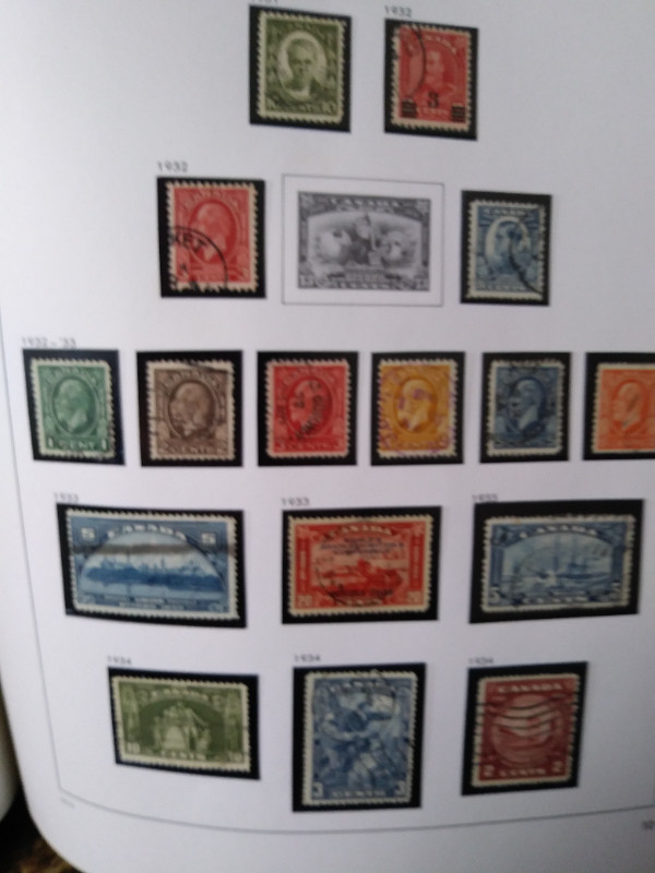 New/Used Canadian Postage Stamps,  Davo Volume 1 Collection in Hobbies & Crafts in Saint John - Image 3