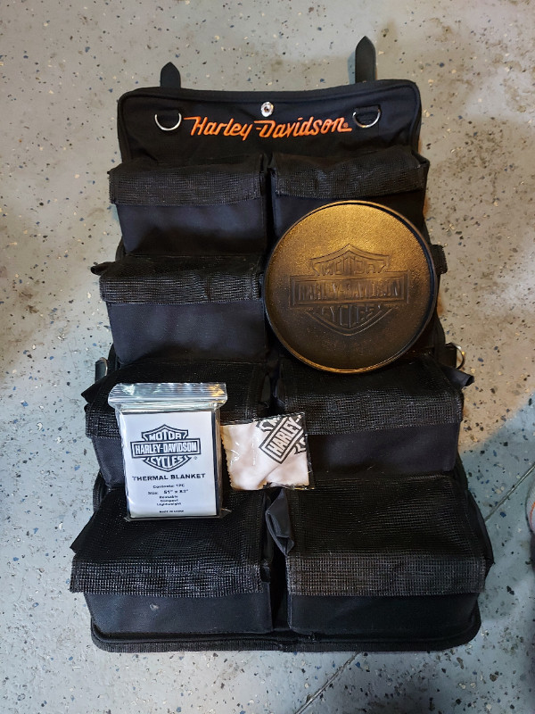Harley-Davidson tool bag and a kick stand pad in Other in Edmonton - Image 3