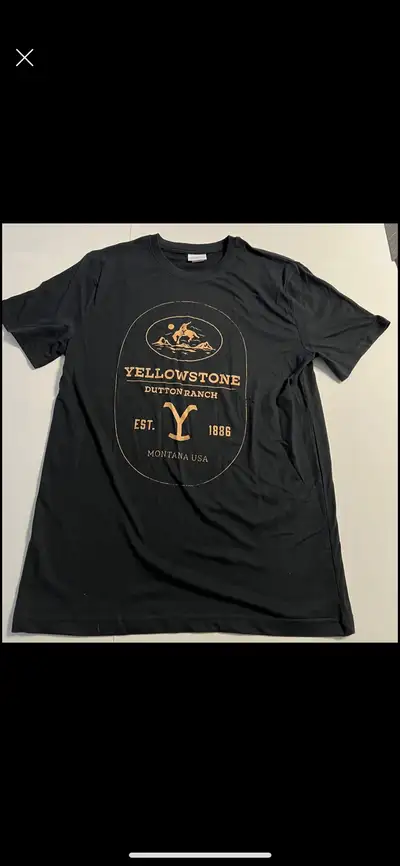 This shirt is an original authentic Yellowstone product in a men’s size medium , But see photos for...